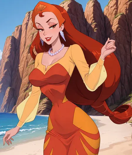 Saleen (Aladdin) human/mermaid form