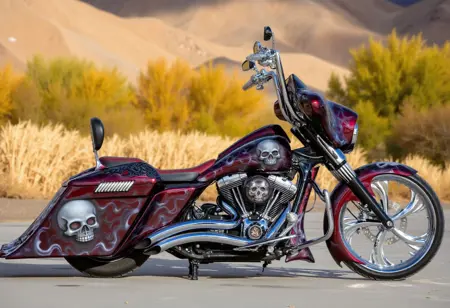 Custom Harley Davidson Chopper