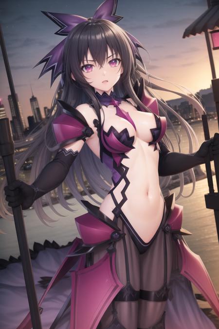 reversetohka armored dress, purple clothing