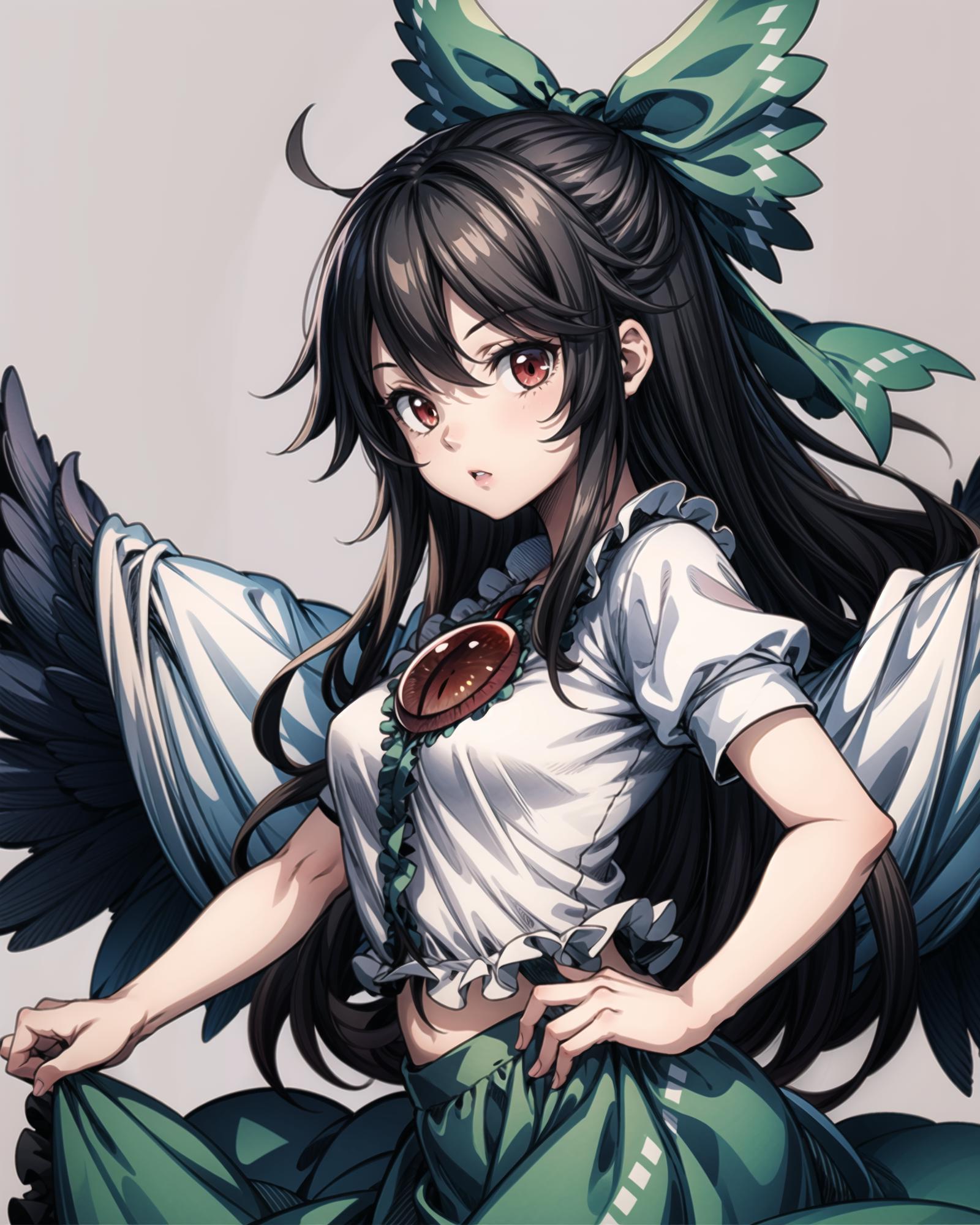 reiuji utsuho (touhou) 灵乌路空 东方project image by Imperishable_NEET