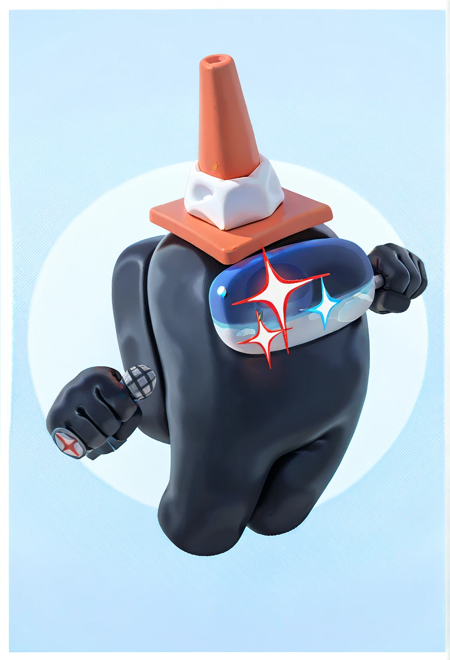 Black Impostor (Friday Night Funkin/FNF Clay Mod) v1.0