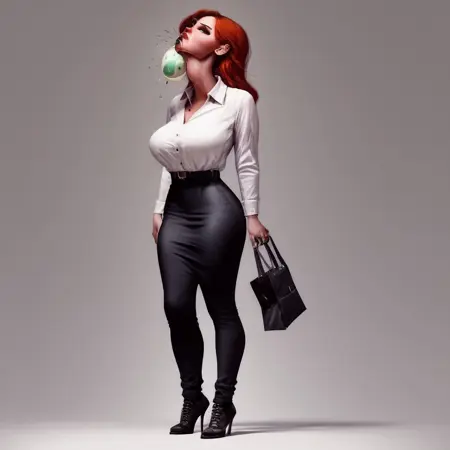 weird shaped throat bulge