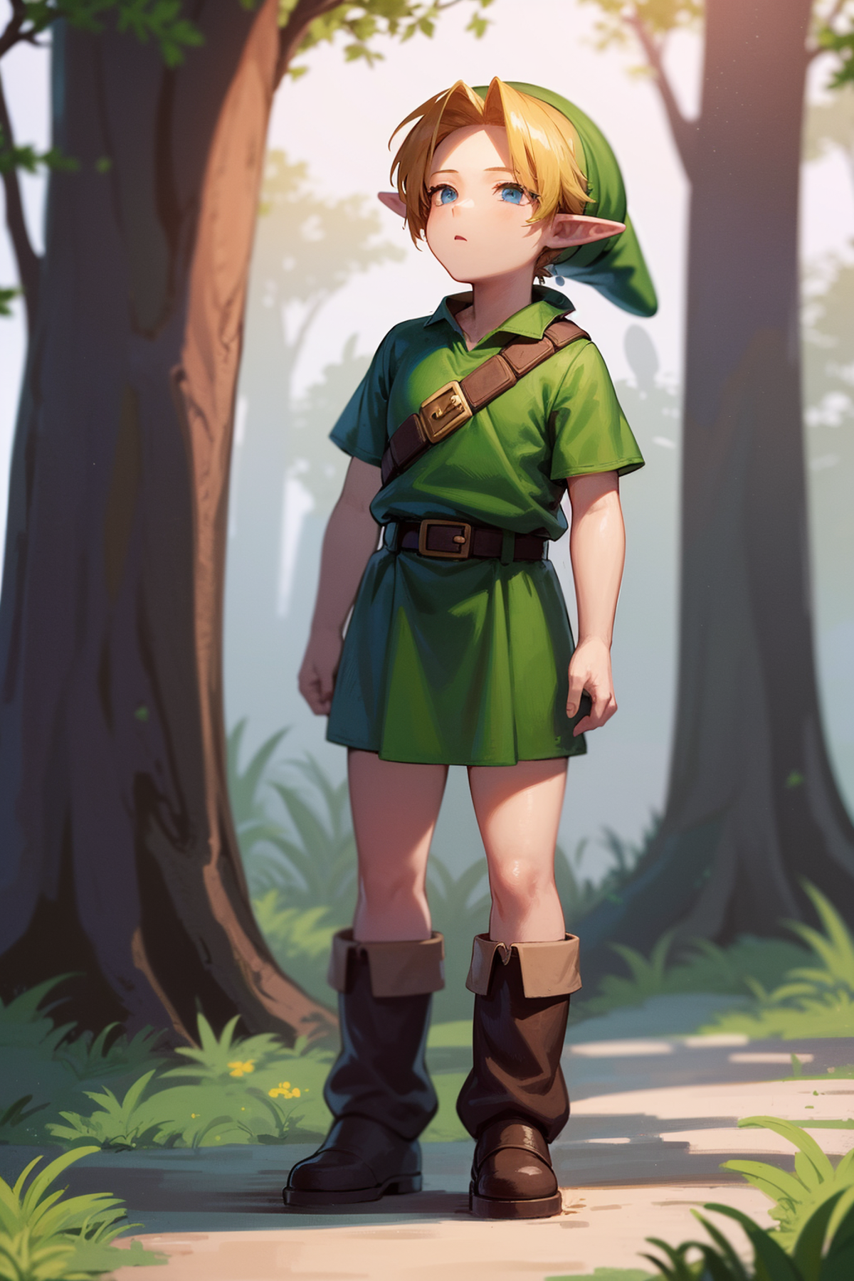 Young Link - Character LoRA image by Konan