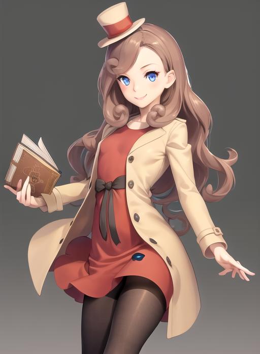 Katrielle Layton (Professor Layton) image by kikeai