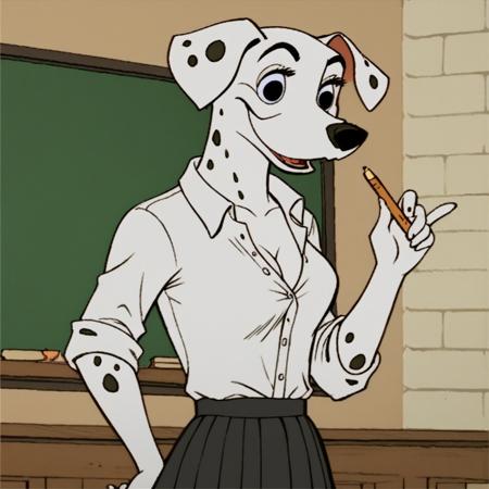 Perdita 101 Dalmatians Dog Female dog Cartoon anthro_dog Disney