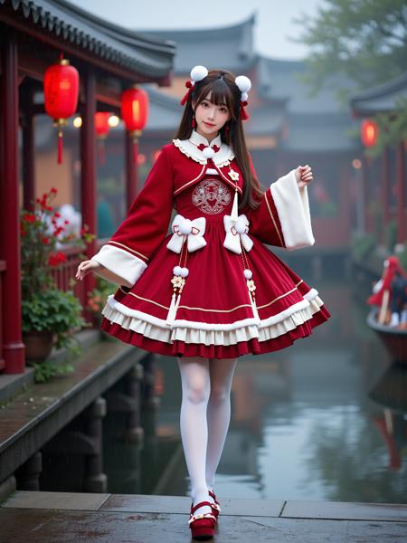 [Flux.1 D][Realistic] Chinese element clothing | 国风元素服饰 ChineseNewYear 1