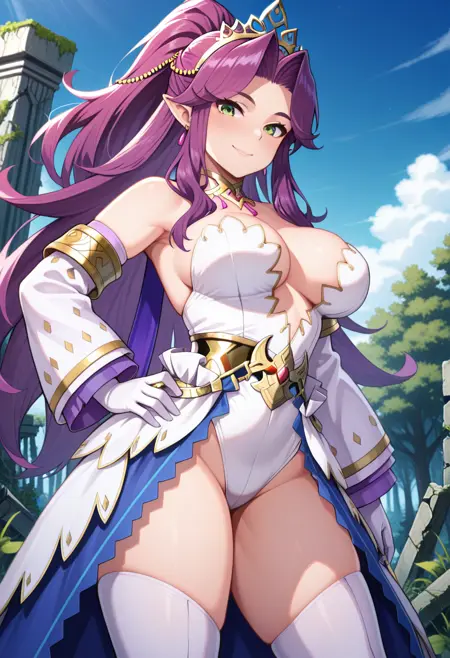 Angela / アンジェラ (Trials of Mana) - Light Class Outfits [Illustrious]