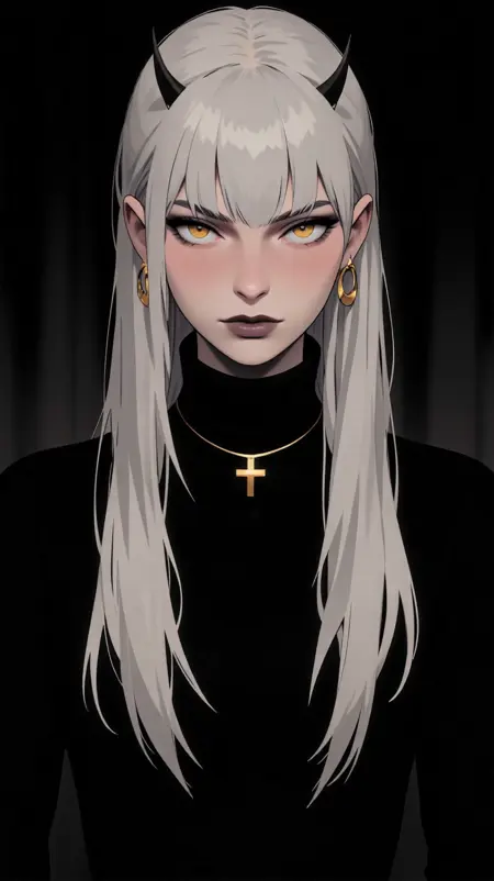 Black and gold FLUX.1D