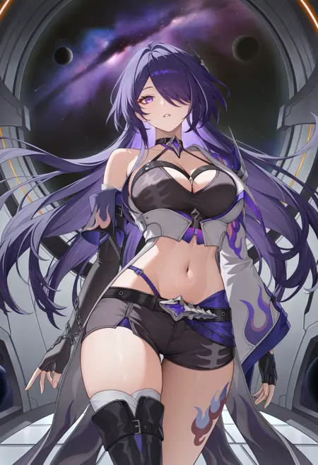Acheron (Honkai: Star Rail) SDXL LoRA [Illustrious] | 2 Outfits