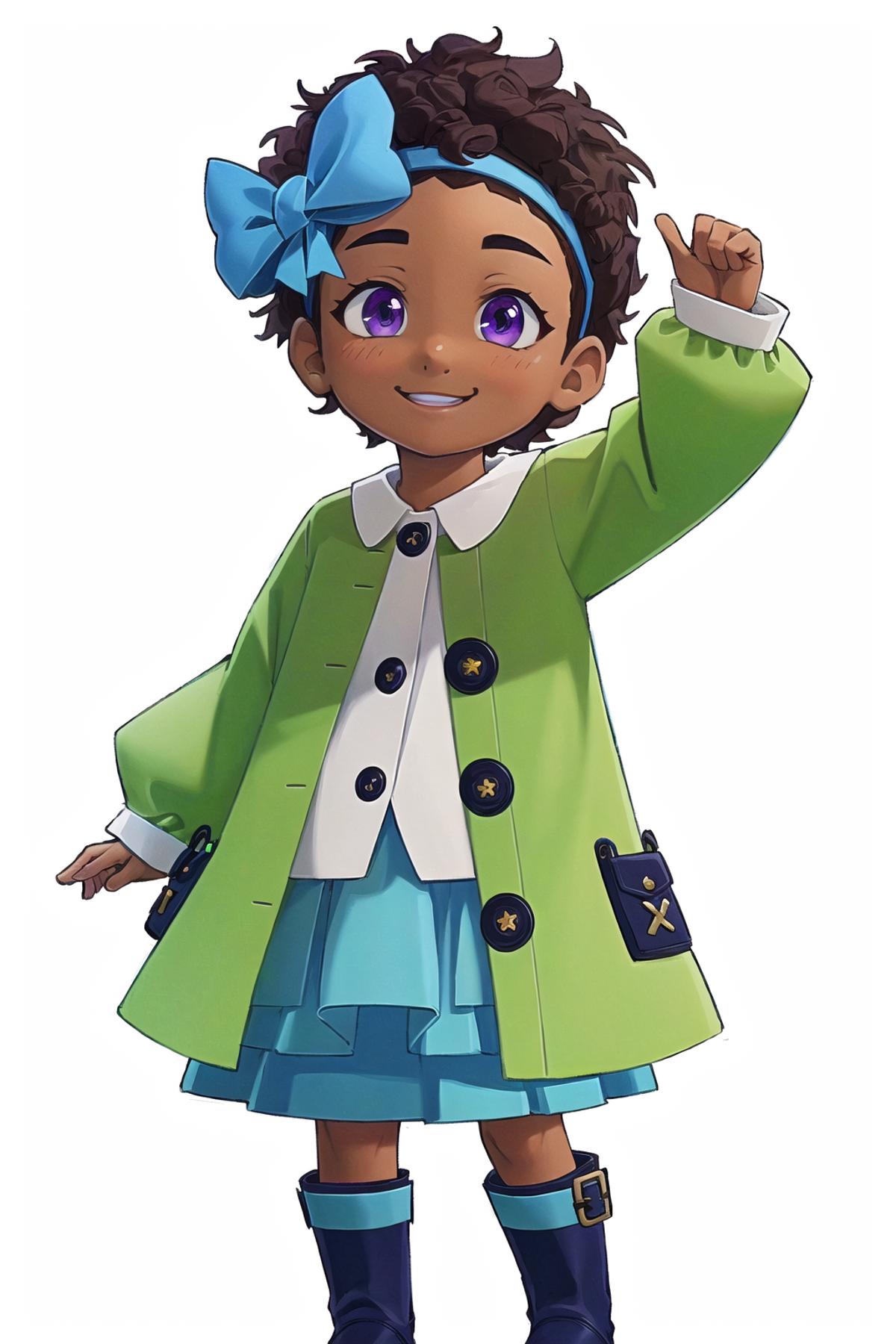 A Hat In Time Bow Kid v1.0 Stable Diffusion LoRA Civitai