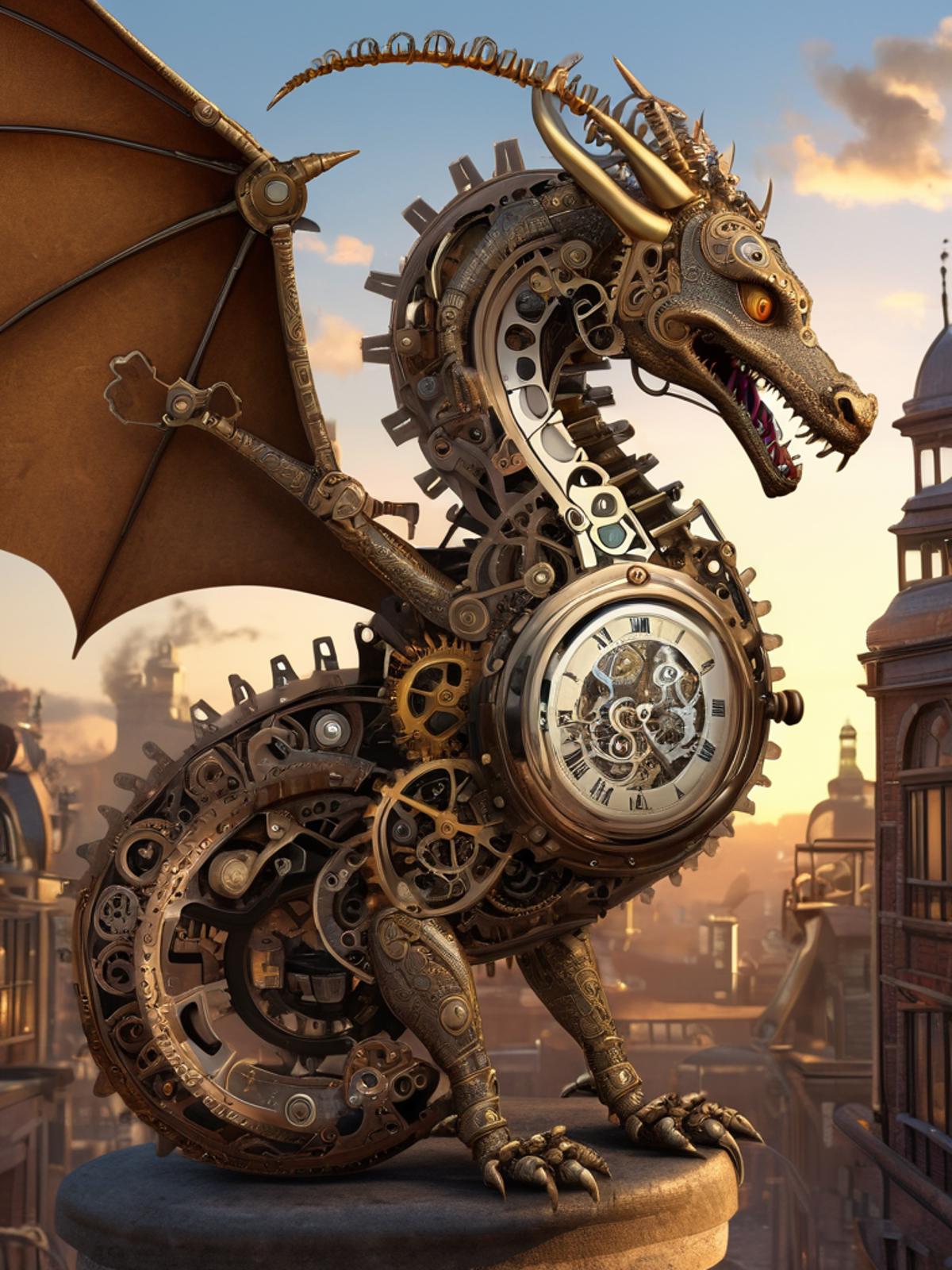 steampunk dragon dragon city