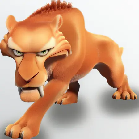 diego sabertiger - ice age