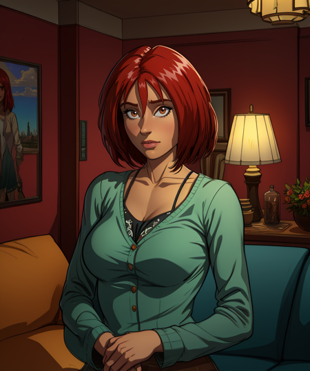 Will,short red hair,brown eyes,solo,casual wear,
standing,upper body,
living room,
(insanely detailed, beautiful detailed face, masterpiece, best quality) cinematic lighting,<lora:WillVandom-10W2:0.8>,