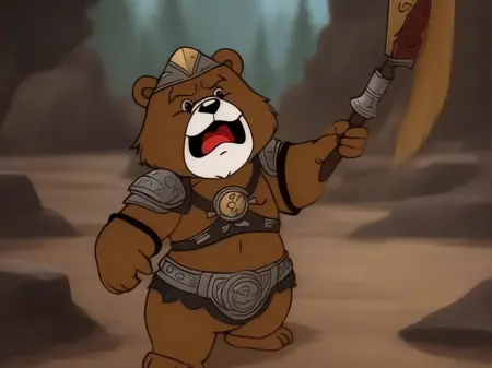 80s cartoon SDXL 1.0