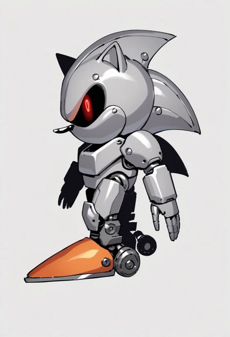 Mecha Sonic MK. 1 (Sonic The Hedgehog) Pony V1
