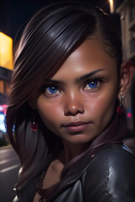 very beautiful closeup photoportrait of a woman, <lora:Mayusi_V3_Lora-10:1>, 3DMM, city street, night time, streetlight, asphalt, (8K, masterpiece, realistic, detailed),  <lora:epi_noiseoffset2:0.3> <lora:LowRA:0.5> <lora:more_details:0.5>  <lora:3DMM_V11:0.8>