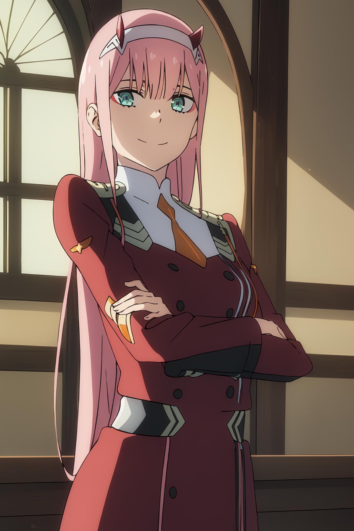 Zero Two || DARLING in the FRANXX image by Vaporvvave