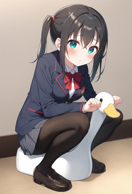 [SDXL&Pony] potty / peeing / toilet / おまる / アヒル / トイレ Animagine v1.0