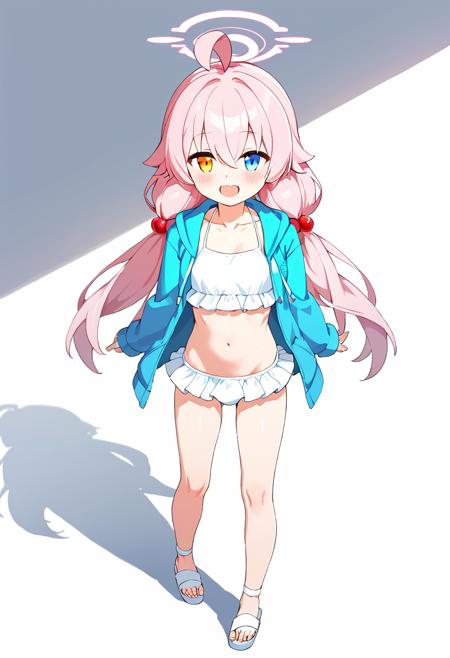  hoshino-default hoshino \(blue archive\),heterochromia,long hair,pink hair,ahoge,halo,white shirt,plaid skirt,necktie,sneakers, hoshino-swim hoshino \(blue archive\), heterochromia,pink hair,low twintails,hair bobbles,ahoge,long hair,white frilled bikini,blue jacket,sandals, hoshino-second hoshino \(blue archive\),,heterochromia,medium hair,ponytail,pink hair,ahoge,halo,blue scarf,pleated skirt,grey sweater,(white shirt,blue necktie:0.9),black pantyhose, shoes, hoshino-first hoshino \(blue archive\),heterochromia,short hair,pink hair,ahoge,halo,(vest:1.2),blue vest,long sleeves,blue necktie, plaid skirt,id card,armband,shoes hosino-casual hoshino \(blue archive\),heterochromia,long hair,pink hair,ahoge,halo,(frilled dress,white sundress), blue ribbon,