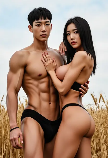 Korean Body Profile Photography (Women and Men) [Flux]