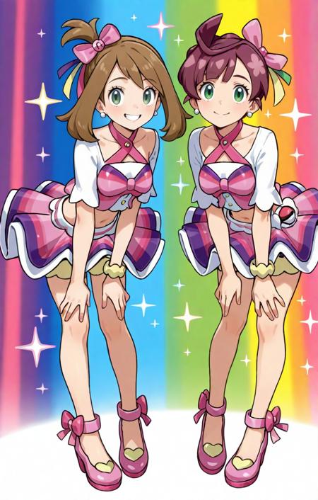 Chloe and May's contest outfit v1.0 NAI/Illustrious