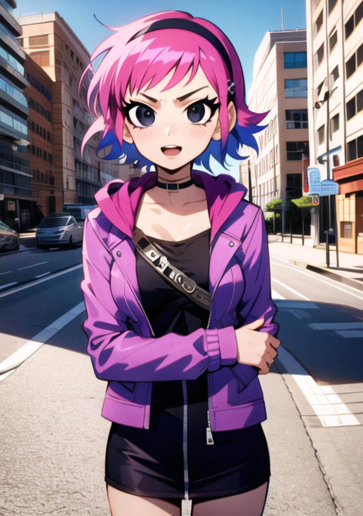 Ramona Flowers LorA (Scott Pilgrim) - v1.0 | Stable Diffusion LoRA | Civitai