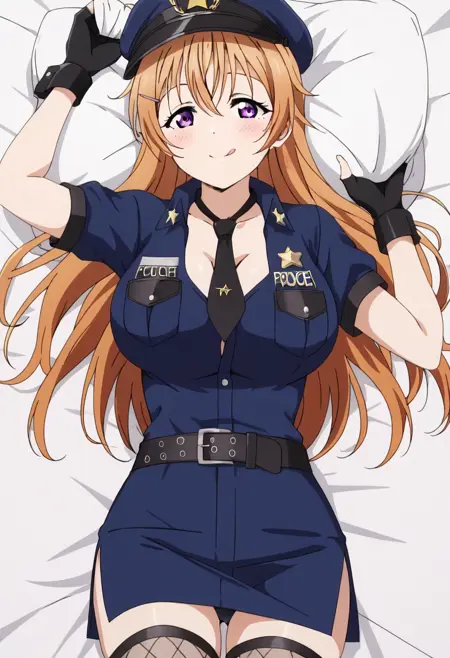 hachimiya_meguru police  めぐるポリス衣装 [pony, ill]