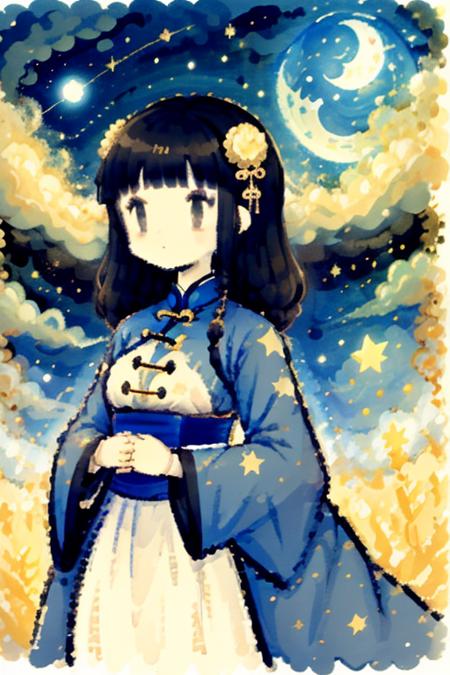 Oil painting/Crayon drawing 蜡笔画 v1.0