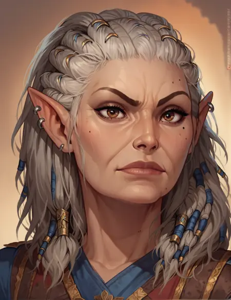 Jaheira - Baldurs Gate 3 PonyDiffusion XL