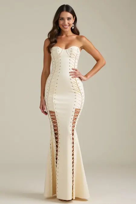 [FLUX] Crosslaced Corset Gown