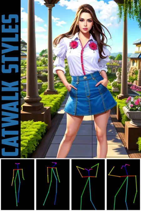 zPose Catwalk Styles 1 (pose helper)