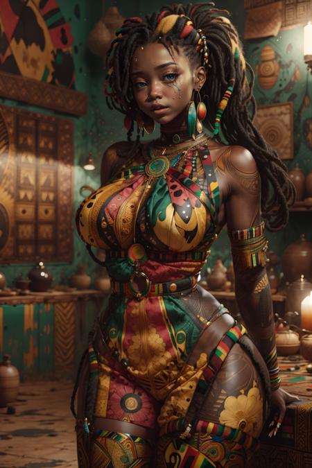 bhmstyle african  colors