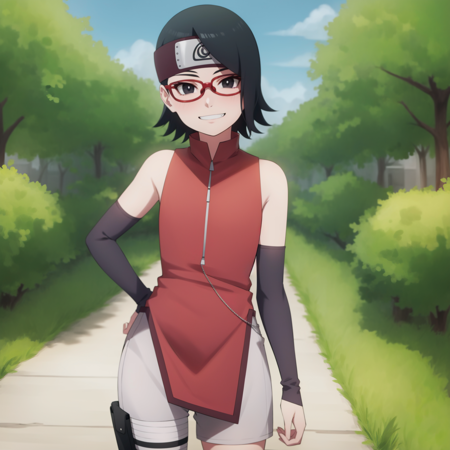 Sarada ganha novo visual em Boruto