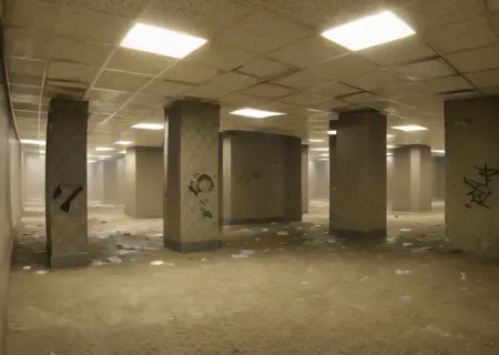 Backrooms - Level 0 : "The Lobby"