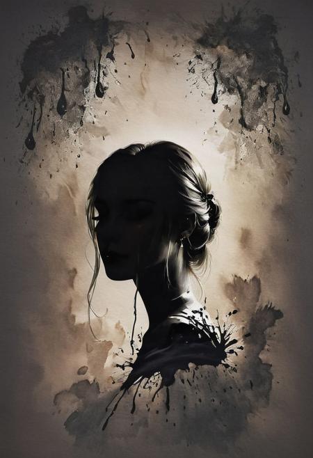 RAW profile photo, close-up, dark atmosphere, masterpiece, cinematic film still of a blonde beautiful woman, detailed eyes,eyeliner, dark lipstick, black lace turtleneck dress, tack sharp focus on eyes, Sensual, lustful, seductive,  intricate, ultra detailed, 8k, <lora:MS_DitavT_V1_32:0.6>