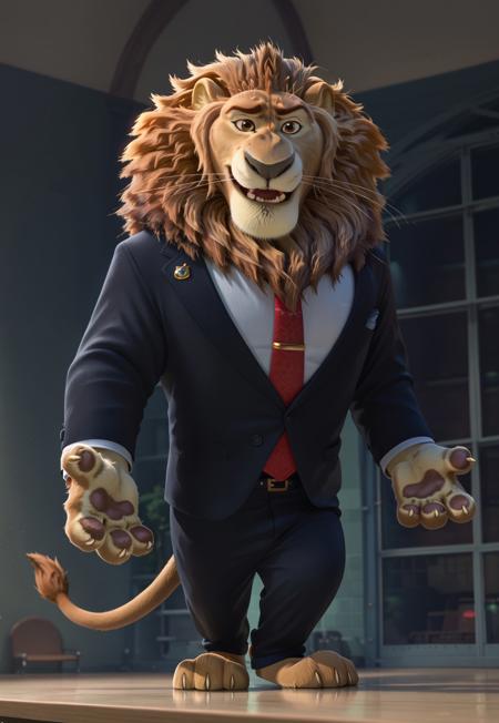Mayor Lionheart (Zootopia) V1