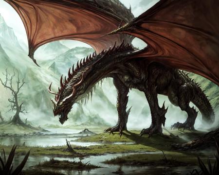 Western Dragon Collection - Classic style Undead Dragon