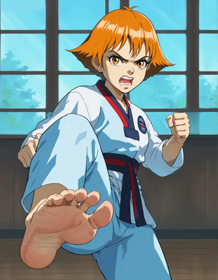 Yi Do-Mi from Taekwon Kid ( 태권왕 강태풍)