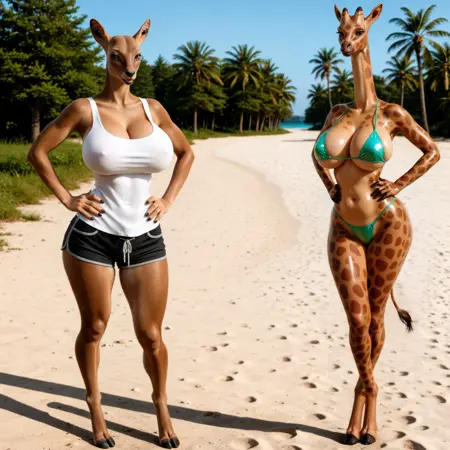 It's a Gluttonous Life – Elaine & Sigrid (for NoobAI)