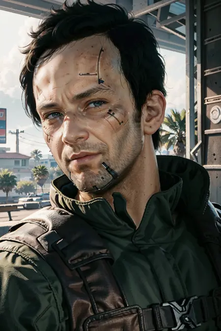 Mitch from Cyberpunk 2077