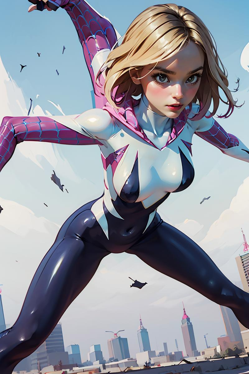 spidergwen costume image by MarkWar