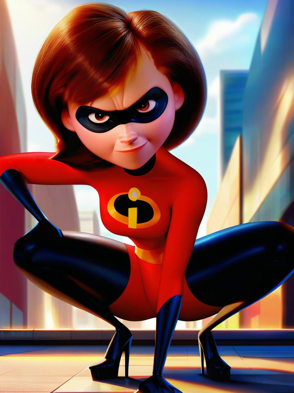 Helen Parr (Incredibles) PonyDiffusionXL - v1.0 | Stable Diffusion LoRA |  Civitai