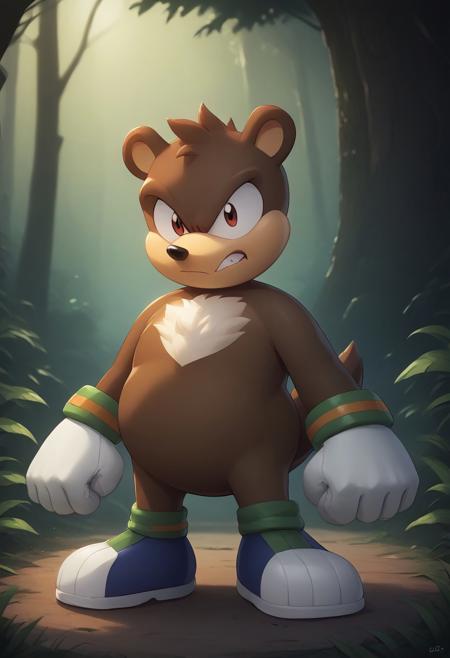 Bearenger the Grizzly - Sonic Archie Comics Pony