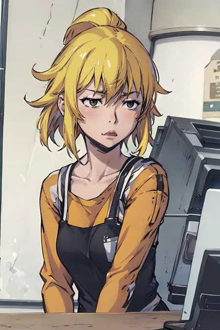 Annoyed Face Anime LoRA