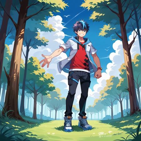 Takuto (Male Hero) | Digimon World: Next Order [Pony & Illustrious] Pony