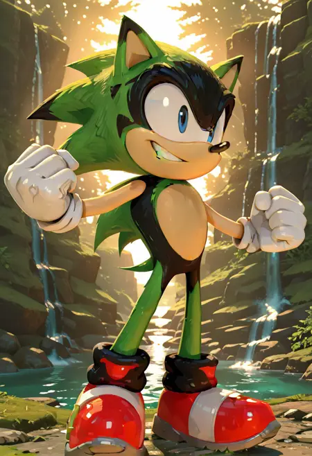 Ashura the Hedgehog - Sonic 2