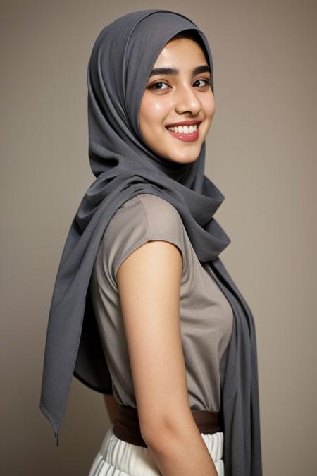 (realistic high resolution), (8K), (extremely detailed),  (best quality), (super detailed), (masterpiece)  (ultra-detailed), (hyperrealism:1.2), (photorealistic, hyperdetailed:1.2), insane details, a beautiful aesthetic pakistani girl, seductive look, cute face, stunningly beautiful, (smile 0.2),  charming modesty, hijab, abaya, huge boobs, thick body, thin waist, complete view, view, far view,  front view, [stylish], soft face, delicate look, best lighting, oily skin, extremely detailed eyes, (extremely detailed face) beautiful, elegant, highly detailed,