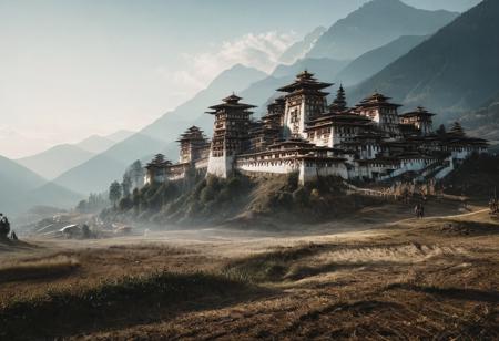 realistic, RAW photo, high quality, Stable_Yogis_PDXL_Positives, <lora:Big_Liminal:0.1> liminal of a huge <lora:JJsLasBhutanArchitectural_XL:0.3> Bhutan Architectural, made of <lora:Solder:1.0> ais-sldr,<lora:energy:0.1> energy, in <lora:backlight style:0.8> backlight style,  vast city with , in <lora:Clean_Minimalist:0.1> minimalistic, flat color, no lineart, silhouette, simple bright background,, featuring <lora:ChromePunk_SDXL_LoRA_f32:0.5> chromepunk