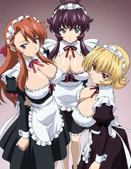 Character Set: [Bakunyuu Maid Hunt (OVA)] 爆乳メイド狩り