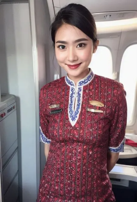 Lion Air Stewardess Uniform
